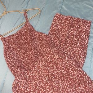 Sleeveless long jumpsuit. SIZE XS